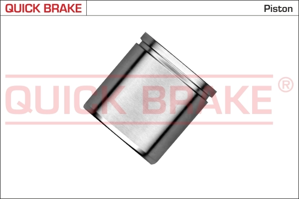 Piston, brake caliper